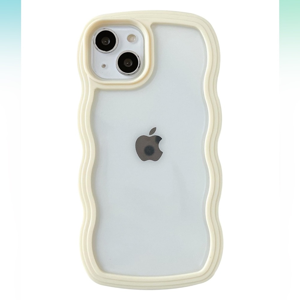 Curly Wave iPhone 13 Pro Case in Yellow